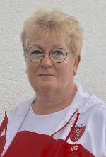 Porträt von Heike Radermacher, Vorstandsmitglied der TGO 1878 Oberlahnstein e.V., vor neutralem Hintergrund, freundlicher Gesichtsausdruck