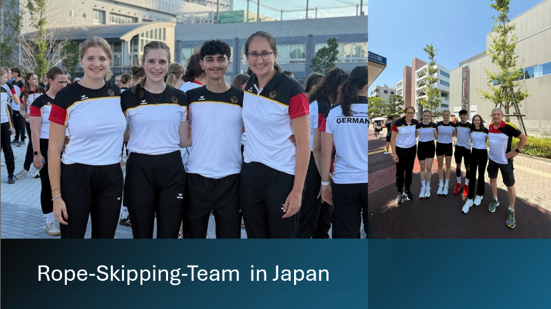Rope-Skipping-Team überzeugt bei Weltmeisterschaft in Japan